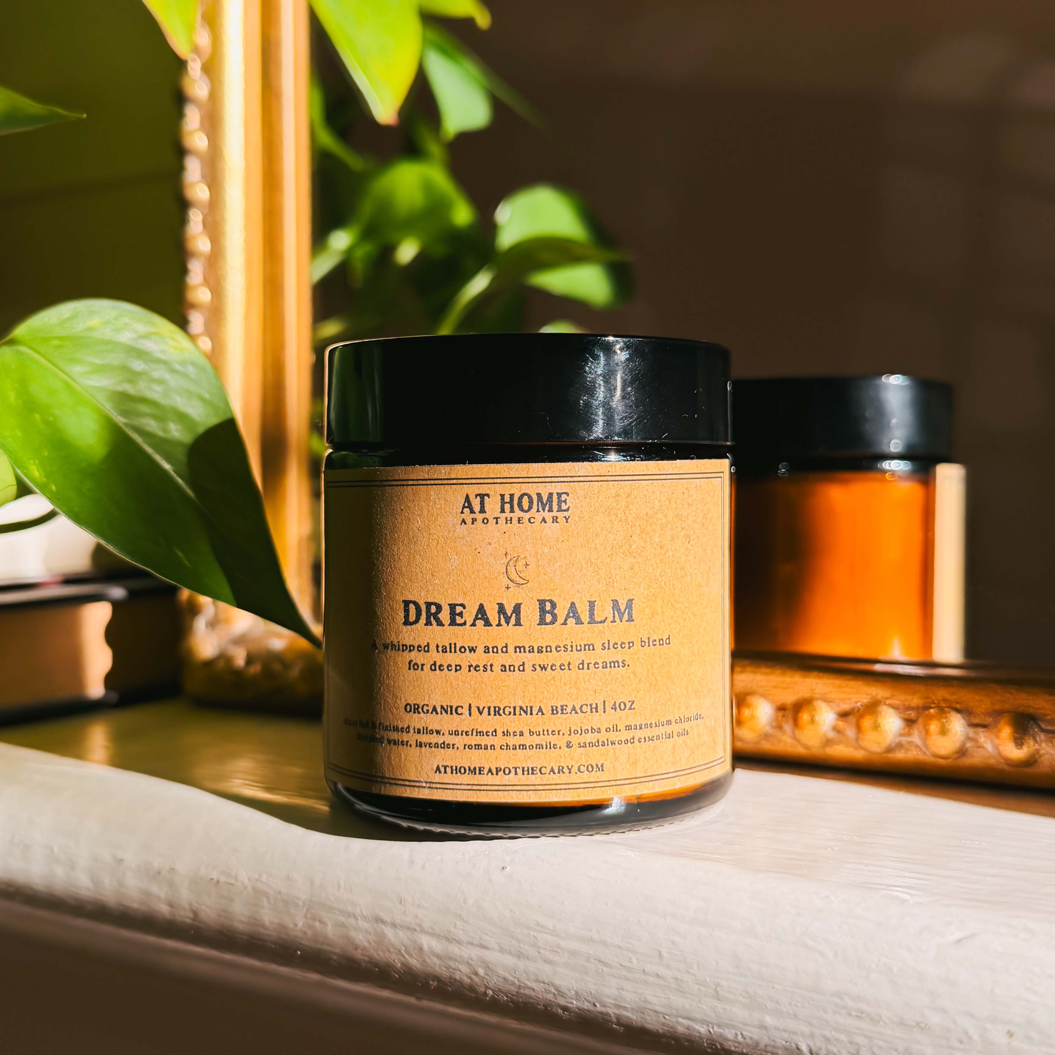 At Home Apothecary Dream Balm jar